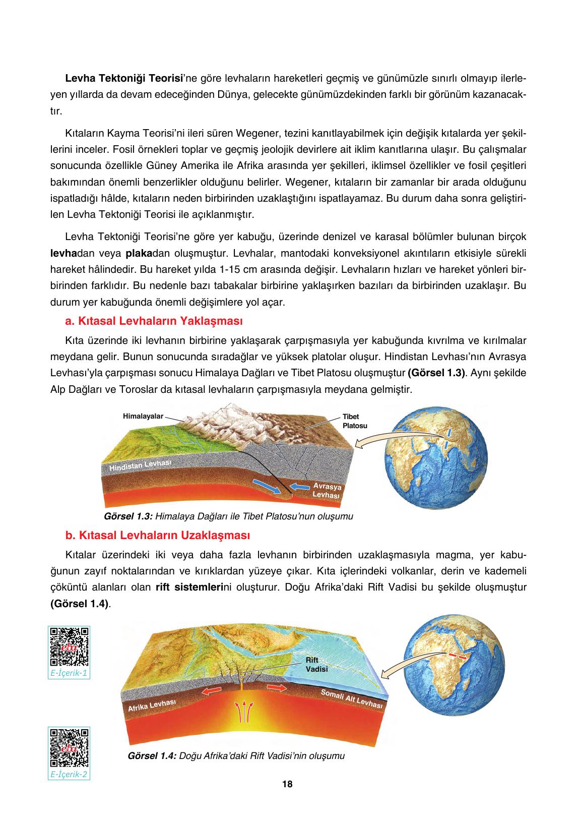 10. Sınıf Tutku Yayıncılık Coğrafya Ders Kitabı Sayfa 18 Cevapları