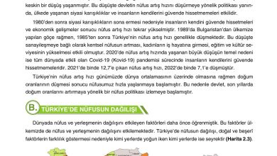 10. Sınıf Tutku Yayıncılık Coğrafya Ders Kitabı Sayfa 189 Cevapları