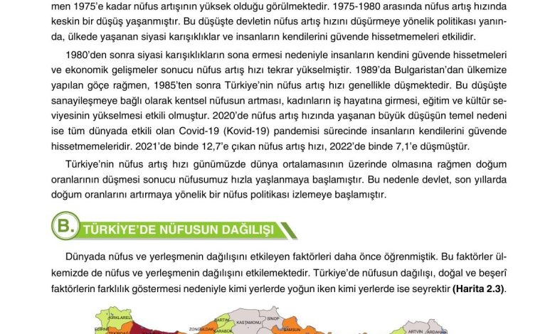 10. Sınıf Tutku Yayıncılık Coğrafya Ders Kitabı Sayfa 189 Cevapları