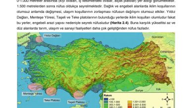 10. Sınıf Tutku Yayıncılık Coğrafya Ders Kitabı Sayfa 190 Cevapları