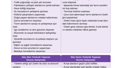 10. Sınıf Tutku Yayıncılık Coğrafya Ders Kitabı Sayfa 211 Cevapları