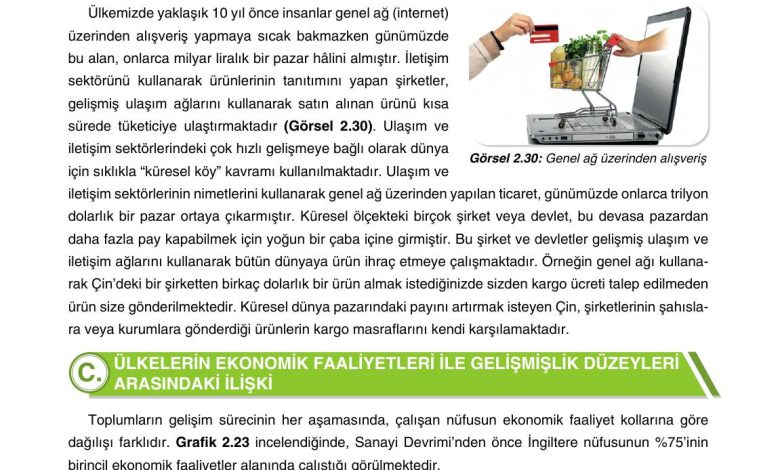 10. Sınıf Tutku Yayıncılık Coğrafya Ders Kitabı Sayfa 230 Cevapları