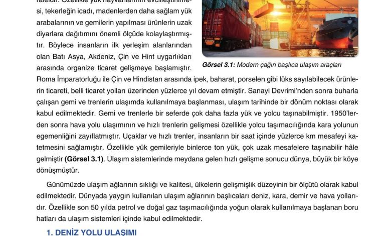 10. Sınıf Tutku Yayıncılık Coğrafya Ders Kitabı Sayfa 237 Cevapları