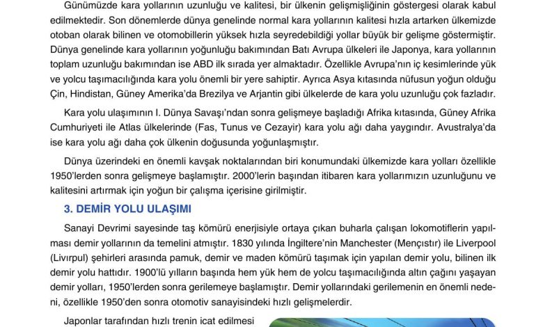 10. Sınıf Tutku Yayıncılık Coğrafya Ders Kitabı Sayfa 245 Cevapları