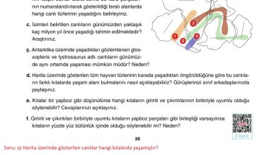 10. Sınıf Tutku Yayıncılık Coğrafya Ders Kitabı Sayfa 26 Cevapları