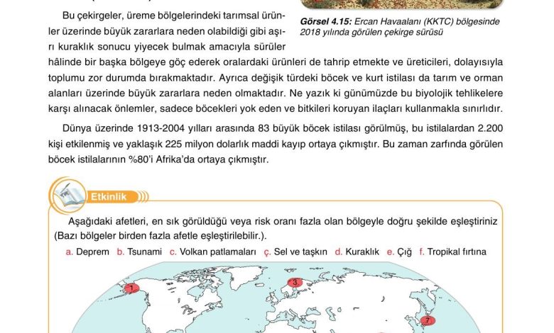 10. Sınıf Tutku Yayıncılık Coğrafya Ders Kitabı Sayfa 266 Cevapları