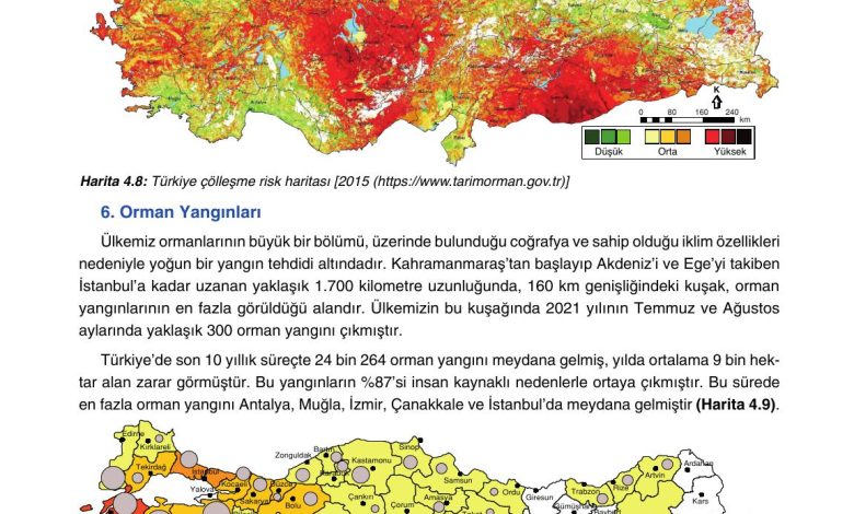 10. Sınıf Tutku Yayıncılık Coğrafya Ders Kitabı Sayfa 269 Cevapları