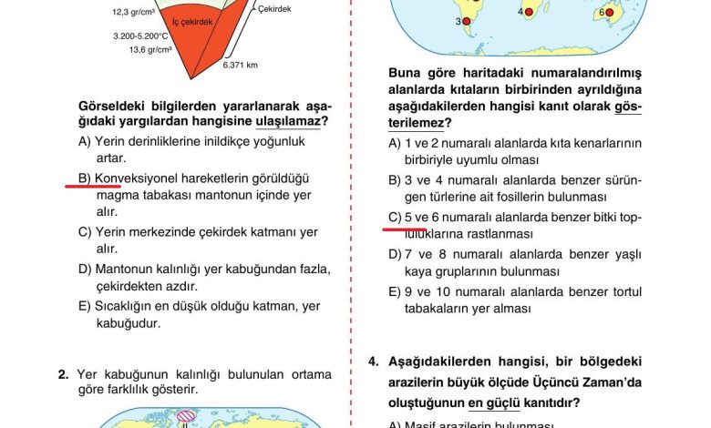 10. Sınıf Tutku Yayıncılık Coğrafya Ders Kitabı Sayfa 27 Cevapları