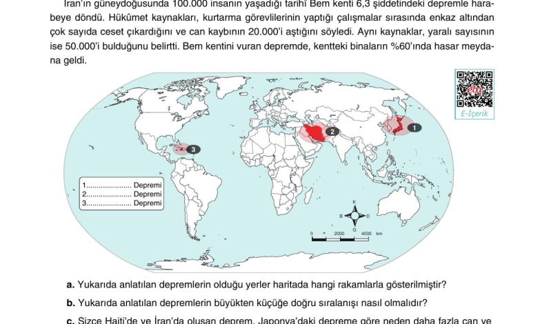 10. Sınıf Tutku Yayıncılık Coğrafya Ders Kitabı Sayfa 273 Cevapları