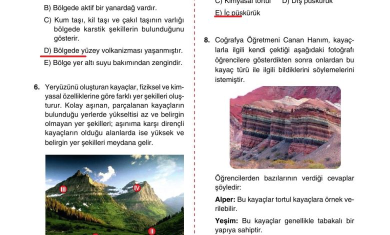 10. Sınıf Tutku Yayıncılık Coğrafya Ders Kitabı Sayfa 56 Cevapları