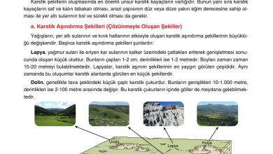 10. Sınıf Tutku Yayıncılık Coğrafya Ders Kitabı Sayfa 72 Cevapları