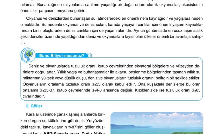 10. Sınıf Tutku Yayıncılık Coğrafya Ders Kitabı Sayfa 99 Cevapları