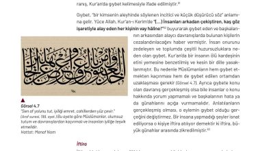 9. Sınıf Meb Yayınları Temel Dini Bilgiler Ders Kitabı Sayfa 138 Cevapları