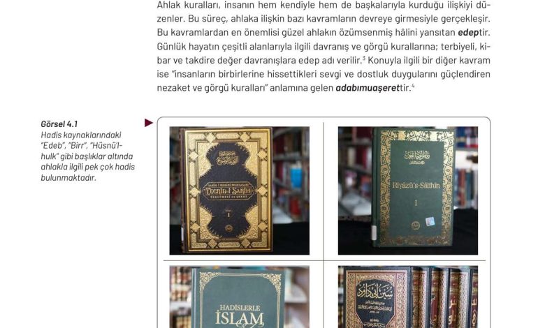 9. Sınıf Meb Yayınları Temel Dini Bilgiler Ders Kitabı Sayfa 124 Cevapları