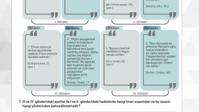 9. Sınıf Meb Yayınları Temel Dini Bilgiler Ders Kitabı Sayfa 68 Cevapları