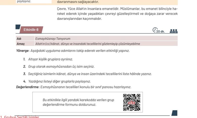 9. Sınıf Meb Yayınları Temel Dini Bilgiler Ders Kitabı Sayfa 28 Cevapları