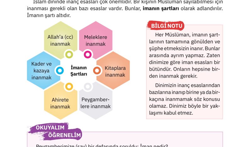 4. Sınıf Sdr Dikey Yayıncılık Din Kültürü Ve Ahlak Bilgisi Ders Kitabı Sayfa 38 Cevapları