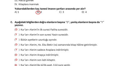 4. Sınıf Sdr Dikey Yayıncılık Din Kültürü Ve Ahlak Bilgisi Ders Kitabı Sayfa 63 Cevapları