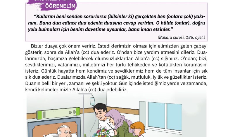 4. Sınıf Sdr Dikey Yayıncılık Din Kültürü Ve Ahlak Bilgisi Ders Kitabı Sayfa 30 Cevapları