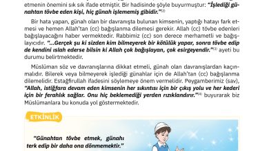 4. Sınıf Sdr Dikey Yayıncılık Din Kültürü Ve Ahlak Bilgisi Ders Kitabı Sayfa 25 Cevapları