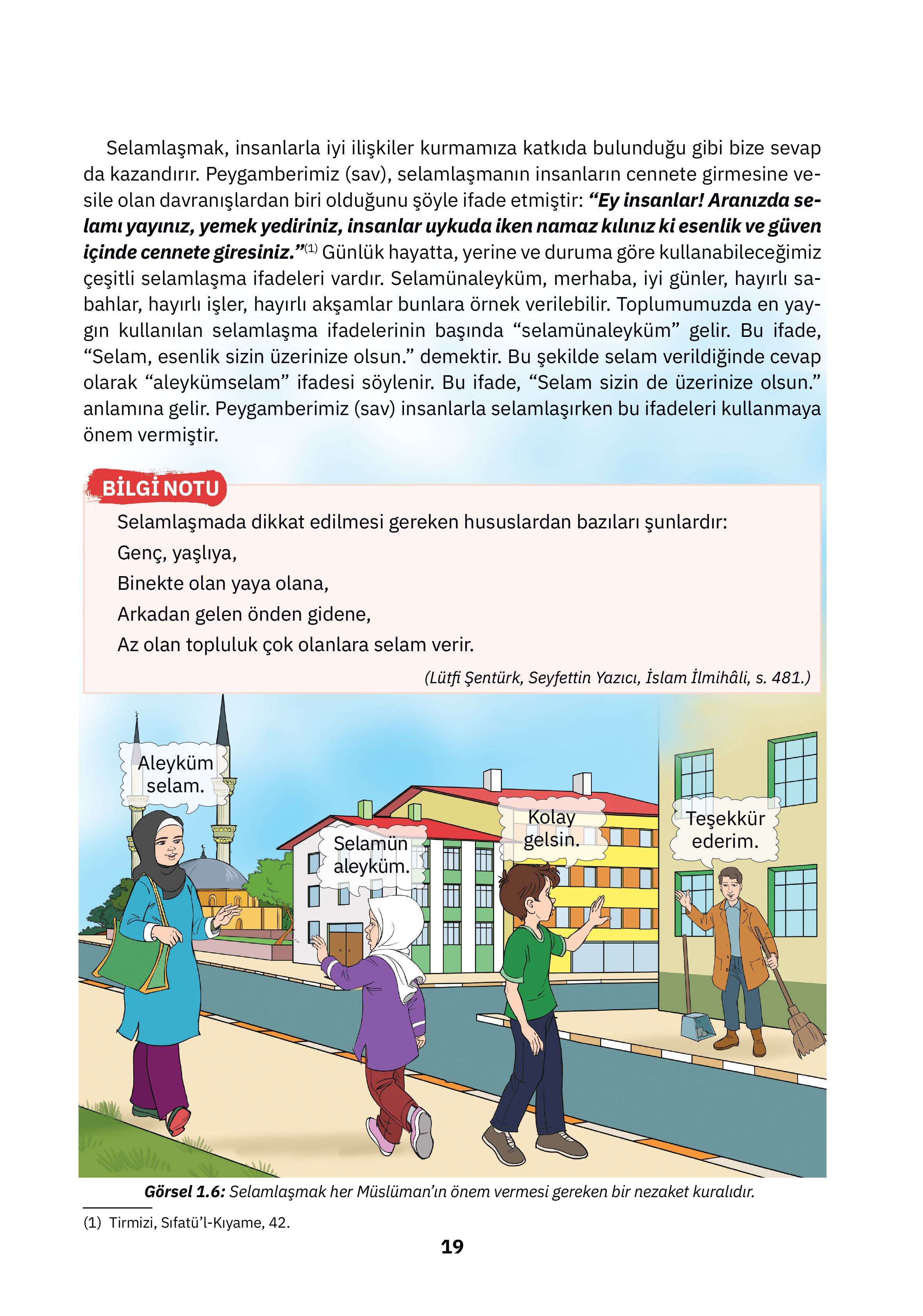 4. Sınıf Sdr Dikey Yayıncılık Din Kültürü Ve Ahlak Bilgisi Ders Kitabı Sayfa 19 Cevapları