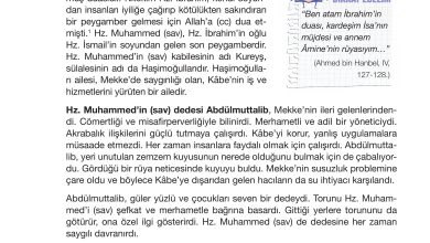 4. Sınıf Meb Yayınları Din Kültürü Ve Ahlak Bilgisi Ders Kitabı Sayfa 85 Cevapları