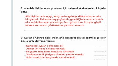 4. Sınıf Meb Yayınları Din Kültürü Ve Ahlak Bilgisi Ders Kitabı Sayfa 77 Cevapları