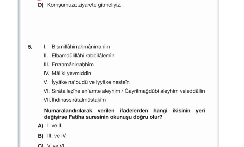 4. Sınıf Meb Yayınları Din Kültürü Ve Ahlak Bilgisi Ders Kitabı Sayfa 76 Cevapları