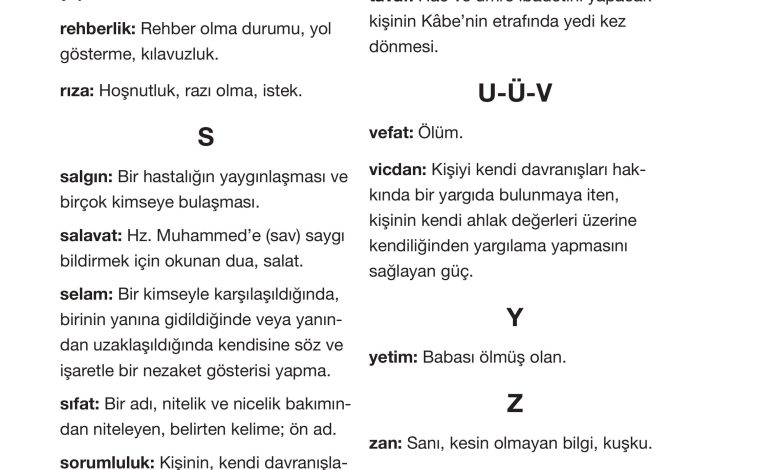 4. Sınıf Meb Yayınları Din Kültürü Ve Ahlak Bilgisi Ders Kitabı Sayfa 128 Cevapları