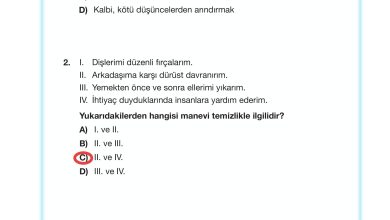 4. Sınıf Meb Yayınları Din Kültürü Ve Ahlak Bilgisi Ders Kitabı Sayfa 121 Cevapları