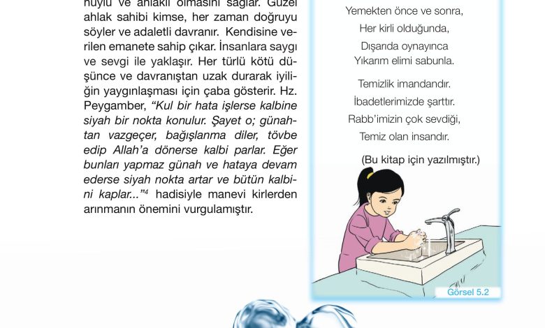 4. Sınıf Meb Yayınları Din Kültürü Ve Ahlak Bilgisi Ders Kitabı Sayfa 109 Cevapları