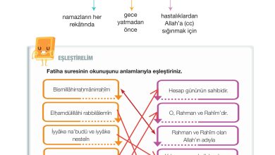 4. Sınıf Meb Yayınları Din Kültürü Ve Ahlak Bilgisi Ders Kitabı Sayfa 73 Cevapları