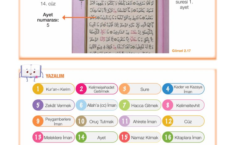 4. Sınıf Meb Yayınları Din Kültürü Ve Ahlak Bilgisi Ders Kitabı Sayfa 50 Cevapları