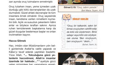 4. Sınıf Meb Yayınları Din Kültürü Ve Ahlak Bilgisi Ders Kitabı Sayfa 44 Cevapları