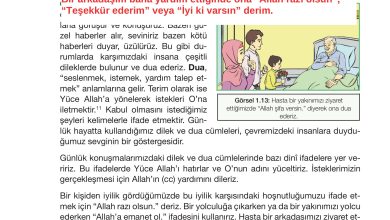 4. Sınıf Meb Yayınları Din Kültürü Ve Ahlak Bilgisi Ders Kitabı Sayfa 25 Cevapları