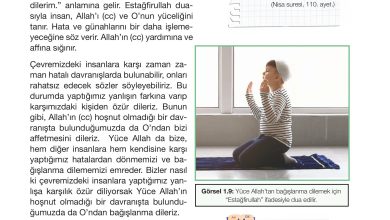 4. Sınıf Meb Yayınları Din Kültürü Ve Ahlak Bilgisi Ders Kitabı Sayfa 20 Cevapları