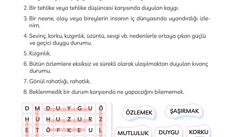 3. Sınıf Meb Yayınları Türkçe Ders Kitabı Sayfa 138 Cevapları