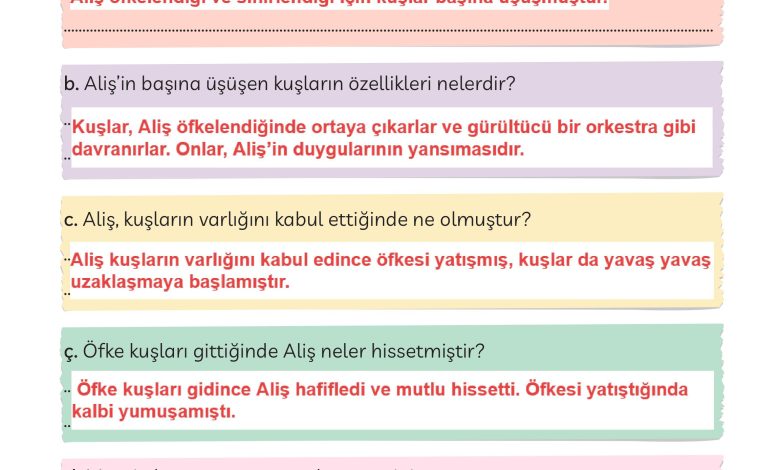 3. Sınıf Meb Yayınları Türkçe Ders Kitabı Sayfa 146 Cevapları