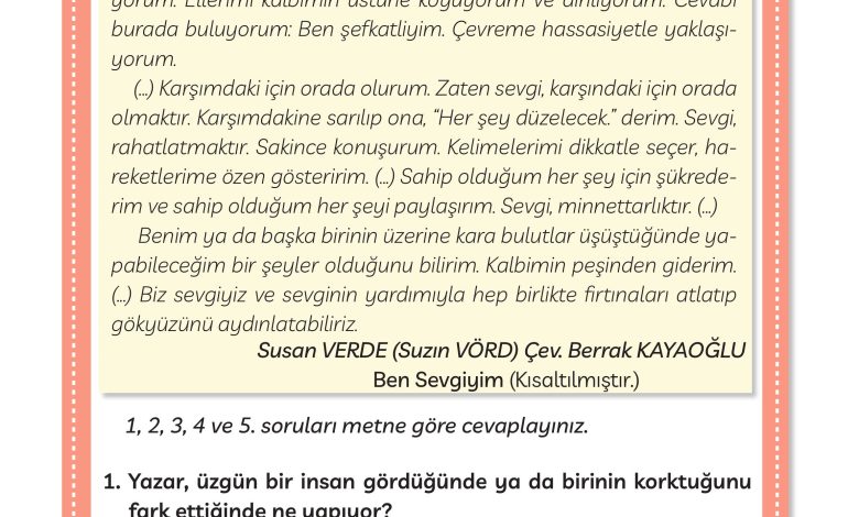 3. Sınıf Meb Yayınları Türkçe Ders Kitabı Sayfa 151 Cevapları