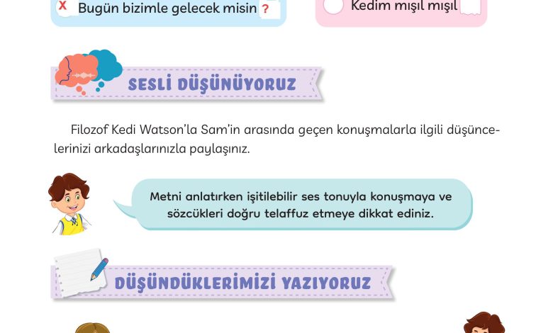 3. Sınıf Meb Yayınları Türkçe Ders Kitabı Sayfa 171 Cevapları