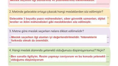 3. Sınıf Meb Yayınları Türkçe Ders Kitabı Sayfa 177 Cevapları