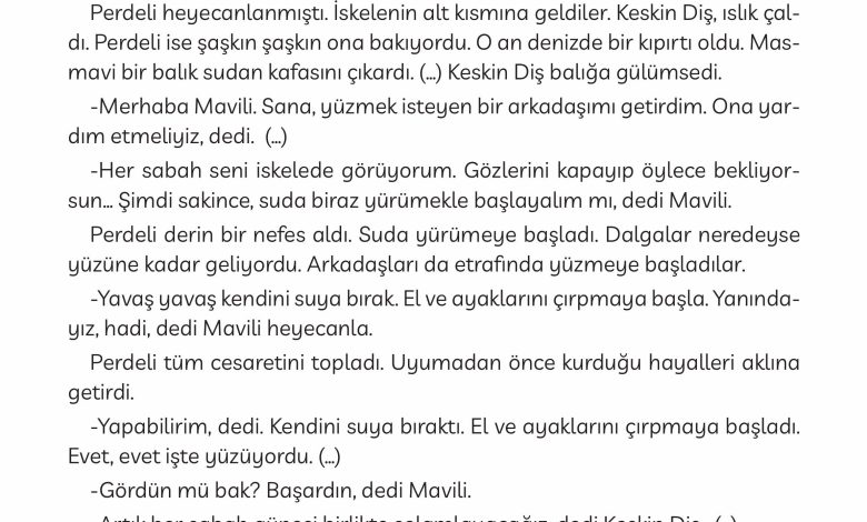 3. Sınıf Meb Yayınları Türkçe Ders Kitabı Sayfa 181 Cevapları