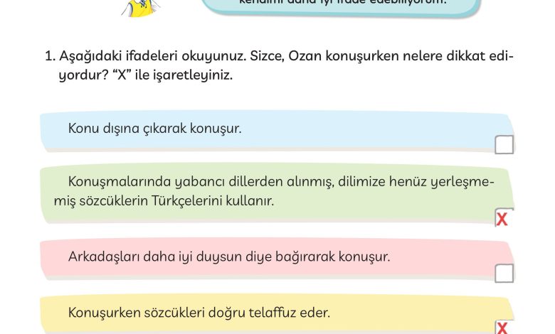 3. Sınıf Meb Yayınları Türkçe Ders Kitabı Sayfa 186 Cevapları