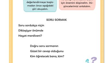 3. Sınıf Meb Yayınları Türkçe Ders Kitabı Sayfa 188 Cevapları