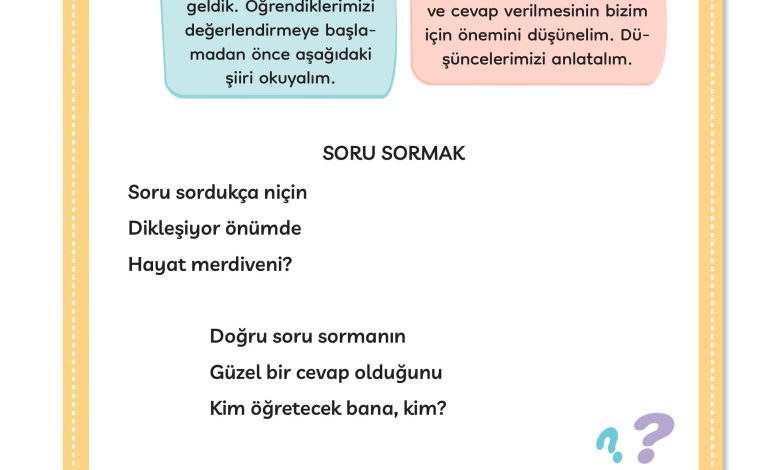 3. Sınıf Meb Yayınları Türkçe Ders Kitabı Sayfa 188 Cevapları