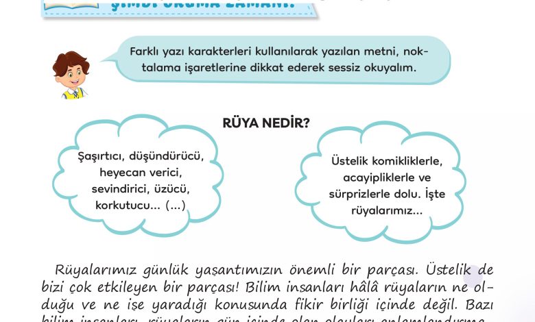 3. Sınıf Meb Yayınları Türkçe Ders Kitabı Sayfa 20 Cevapları