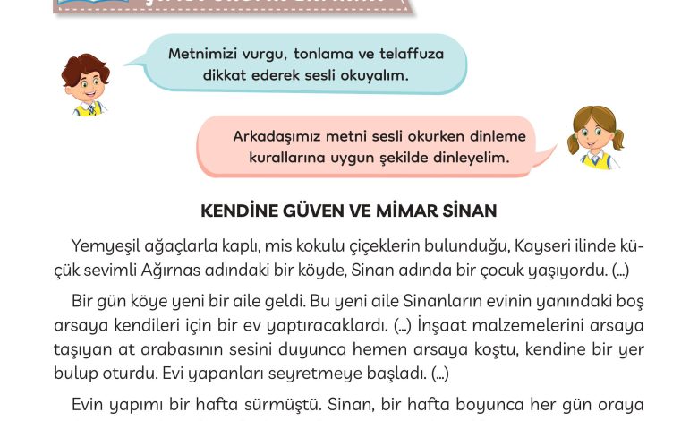 3. Sınıf Meb Yayınları Türkçe Ders Kitabı Sayfa 203 Cevapları