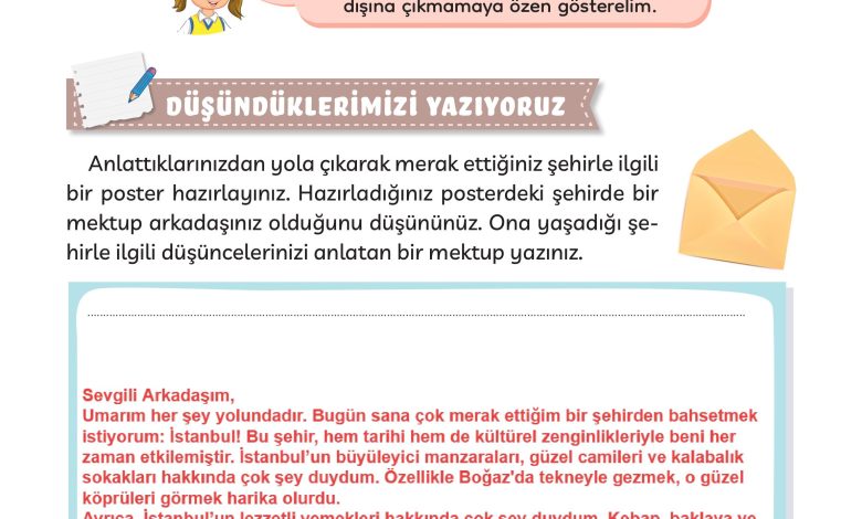 3. Sınıf Meb Yayınları Türkçe Ders Kitabı Sayfa 208 Cevapları