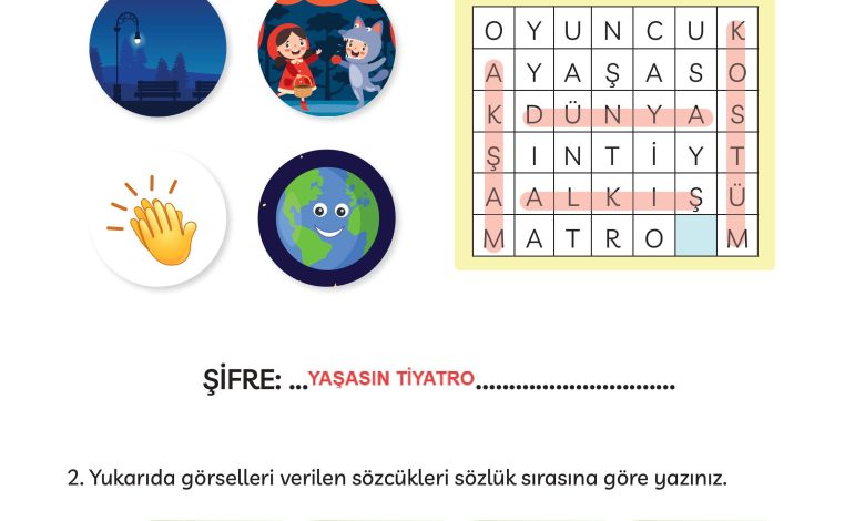 3. Sınıf Meb Yayınları Türkçe Ders Kitabı Sayfa 244 Cevapları