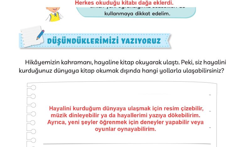 3. Sınıf Meb Yayınları Türkçe Ders Kitabı Sayfa 39 Cevapları